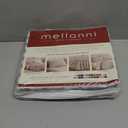 Mellanni Twin XL Sheets Set - 3 PC Iconic Collection Bedding - Hotel Luxury, Extra Soft, Cooling Bed Sheets - Wrinkle, Fade, Stain Resistant (Twin Extra Long, Chevron Gray)