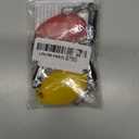 Diyife Dog Clicker for Training, 2 Pack Dog Training Clicker, Clicker Dog Training with Wrist Strap, Pet Training Clicker, Perfect for Dog Cat Puppies Behavioral Training (Red and Yellow)