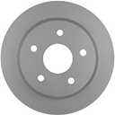 BOSCH 16010145 QuietCast Premium Disc Brake Rotor - Compatible with Select Jeep Grand Cherokee; REAR - Single