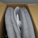 COMHOMA Criss Cross Chair with Wheels Armless Cross Legged Office Chair Wide Home Office Desk Chair Swivel Comfy Vanity Desk Chair Height Adjustable Mid Back Wide Seat Computer Task Chair (Gray Velvet)