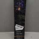 Solar Garden Firework Lights Outdoor Waterproof, 2 Pack 200 LED 8 Lighting Modes Sparklers Solar Twinkling Starburst Lights for Yard Flowerbed Pathway Fence Decorations, Warm White