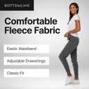 BottomLine 3 Pack Sweatpants Women, Comfortable Womens Sweatpants, Fleece Womens Joggers (Available in Plus) (S)