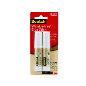 Scotch Wrinkle-Free Glue Sticks, 2 Pack, .27 oz Each