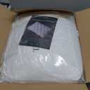 Three Geese Adjustable Goose Feather Down Pillows Queen Set of 1, Assemblable Bed Pillow with Cotton Cover for Side/Back/Stomach Sleepers, Customizable Firmness Design 20x28