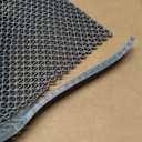 GL Non Slip Drainage Mats PVC Pool Floor Mat 0.23'' Thick Outdoor Indoor Parking Space Mat for Bathroom Garage Basement Backyard Commercial Kitchen (Gray, 3FTX5FT)