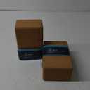 SNAKUGA Cork Yoga Block 2 Pack for Pilates, 4'' or 3'' Non-Slip & High Density Blocks for Meditation, Fitness and Stretching, Supportive and Flexibility Brick for Improve Poses Balance