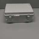 QILIPSU Outdoor Electrical Box, 11.4"x7.5"x5.5" Waterproof Junction Box IP67 ABS Plastic Enclosure Weatherproof Grey Hinged Cover for Electric Project Control