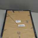 PEALSN 11x14 Picture Frame Set of 6, Display Pictures 8x10 with Mat or 11x14 without Mat for Wall Mounting or Table Top Display, Photo Frames Collage for Wall Decor, Black Woodgrain.