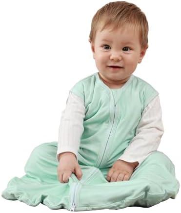 HOMEAL Sleep Sack 18-24 Months Sleep Sack 1.0 Tog, Rayon Made from Bamboo Baby Sleep Sack, 2 Way Zippers Lightweight Soft Wearable Blanket