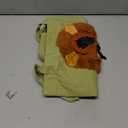 Lion-Shaped Show Head Pet Canvas Shoulder Bag, Outcrop, Large (Light Green)