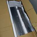 Modern Ceiling Fans with Lights, 72 Inch Ceiling Fan with Light and Remote, Bedroom Living Room Library Cafe Outdoor/Industrial,24W 3CCT Dimmable, 8 Blades 6 Speed Reversible Quiet DC Motor, Black