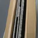 SONGMICS Storage Basket with Lid, Woven Blanket Storage Bin with Handles, Foldable, Removable Liner, Metal Frame, for Bedroom, Laundry Room, 42.3 Gallons (160 L), Gray URST76WG