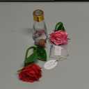 Glass Bottle Christmas Snowman Night Lights Table Desk Lamp Decor Festival Holiday Lamps Snowman Themed Gifts for Girls Boys Kids Women Birthday Bedroom Reading Room Decoration Replaceable Battery