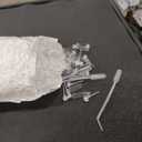 200Pcs Mini 1ml Clear Glass Perfume Sample Bottles with 5 Droppers, Empty Refillable Cologne Decant Bottles, Travel Tester Vials for Fragrance, Essential Oils, DIY Liquids