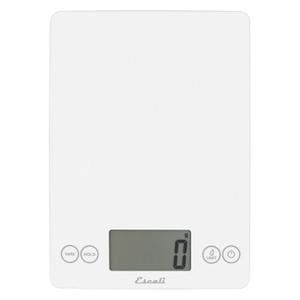 Escali Arti Digital Food Scale, Multi-Functional Kitchen Appliance, Precise Weight Measuring and Portion Control, Baking and Cooking Made Simple, Tempered Glass, Frost White