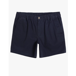 maamgic Men's Classic-fit 5.5" Cotton Casual Shorts Elastic Waistband with Multi-Pocket Daily Wear Walking Summer Outfit Size 35