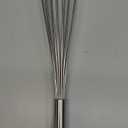 17in Large Whisk,Heavy Duty whisk, Stainless Steel whisk Suitable for Mixing Thick batter, Dry Ingredients and Seasonings.Accessories for professional commercial kitchens. (Silver 1Pcs)