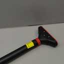 Pull Up Bar for Doorway: Sportneer Strength Training Pull-up Bars without Screw - Adjustable Width Locking Mechanism Chin Up Bar, Thickened Steel Max Limit 440 lbs Upper Body Fitness Pullup Bars for Home (Black-Red)