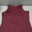 Riyiper Mens Compression Tank Top Sleeveless Slim Fit Undershirt Workout Athletic Base Layer Running Gym Tight Shirt(Wine Red, Small)