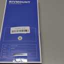 rivmount Winter Waterproof Ski Snow Warm Gloves for Women Men, Windproof Cold Weather Thermal with Touchscreen Fingers, for Running Driving Cycling Hiking Biking Outdoor Sports Daily Work (Medium, Black)