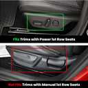 LASFIT Floor Mats & Cargo Mat Fits for KIA EV6 2024 2023 2022(Not for Manual 1st Row), All Weather TPE Custom Fit Floor Liners for 1st and 2nd Row Car Mats & Trunk Liner for Kia EV6 Accessories, Black