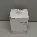 Getstar Ceramic Butter Dish with Acacia Lid for Countertop, Silicone Sealing, Farmhouse Kitchen Counter Decor, Large Butter Keeper Container (6.5x4)