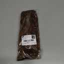 Lusofie Shaggy Plush Faux Fur Fabric Precut Strips 2x60inch Light Coffee Fur Fluffy Fuzzy Craft Fur for Gnomes Beard Santa Claus Hair Dwarf Cosplay Costume DIY Craft Christmas Decoration