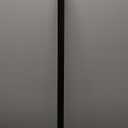 Ivilon Tension Curtain Rod - Spring Tension Rod for Windows or Shower, 36 to 54 Inch. Black