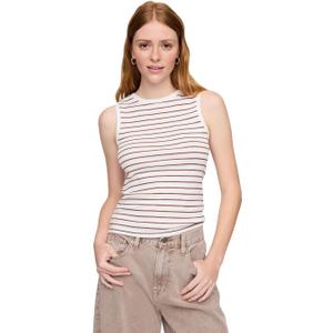 GAP Womens Sleeveless Stripe Knit Top (Medium)