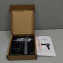 AYURA Massage Gun Deep Tissue, Muscle Massager Gun for Pain Relief, Percussion Massage Gun with 30 Speeds & 6 Heads, Portable Handheld Back Massage Gun for Athlets Men Women (Grey)