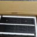 QEEIG Bathroom Shelves Over Toilet - Wall Mounted Floating Shelves Toilet Paper Storage Small Farmhouse Decor Shelf 16 inch Set of 2, Black (019-B2)