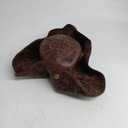 COLLECT PRESENT Distressed Faux Leather Pirate Tricorn Hat for Adults - Vintage Style Pirate Tricorn Hat for Men & Women (Brown)