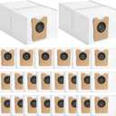 24-Pack Replacement Dust Bags for Eufy C10, C20 Omni Robot Vacuum, Vacuum Bags for Eufy, 3.2L Large Capacity Disposable Dust Bag with Activated Carbon Layer