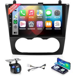 8Core 6G 128G Radio for Nissan Altima 2008 2009 2010 2011 2012 Car Stereo Replacement with 9inch 1280x720 IPS Touchscreen/Wireless CarPlay/Android Auto/DSP 46EQ/5.0 BT/GPS/WiFi/59UIs/Backup Camera