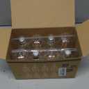 Ascher Vintage LED Edison Bulbs, 6W, Equivalent 60W, Non-Dimmable, Warm White 2700K, ST58 Antique LED Filament Bulbs with 80+ CRI, E26 Medium Base, Clear Glass, Pack of 8