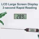 2 x Three Channel Timer, Waterproof Splash Stirring Thermometer Combo. Ideal for darkrooms, Kitchens, Labs.Excluding Batteries.