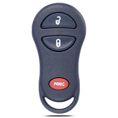 SUPALAND Key Fob Replacement Fits for Dodge Ram 1500 2500 3500 2002-2005, Chrysler Town Country Voyager 1999-2003,Dakota 2001-2004, Durango 2001-2003, Caravan 1999-2003 Remote Control GQ43VT17T