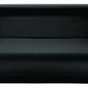 Rubbermaid Commercial Products Slim Jim Trash Can Swing Lid, Black, Plastic, Compatible with 16/23 Gallon Slim Jim Containers/Garbage Can, For Kitchens/Classrooms/Offices/Back of House