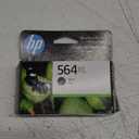 HP 564XL Black High-yield Ink | Works with DeskJet 3500; OfficeJet 4620; PhotoSmart B8550, C6300, D5400, D7560, 5510, 5520, 6510, 6520, 7510, 7520, Plus, Premium, eStation Series | CN684WN