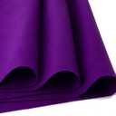 HaoFeiJH Purple Felt Fabric 36" X 36"(1 Square Yard) 1.6mmFabric Sheets Soft Woven Acrylic Craft Felt by The Yard for Sewing DIY Art Craft Project Decorations