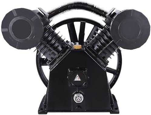 AEOLUS A 5/3.7 HP Air Compressor Pump Replacement, 181PSI V-Type Twin Cylinder Air Compressor Pump Electric Motor Pump