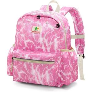 atgark Kids Backpack for Girls: Girls Backpack 6-10 - Kindergarten Elementary School Bookbag for Girl