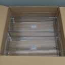 iDesign Stackable Clear Plastic Extra Long Pantry Organizers and Cabinet Storage Bins for Kitchen, 4-Pack (16 x 8 x 3)