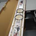 EDISHINE LED Corner Floor Lamp, Set of 2 Minimalist Dimmable Light with Remote, 57.5" Tall Standing Lamp for Living Room, Bedroom, Home Office, 7 Color Temperature 2700-6000K (Gold)