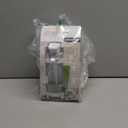 Casabella Sink Sider Solo Soap Pump and Sponge Caddy for Kitchen Sinks, Kitchen Sink Organizer Sponge Caddy and Soap Pump Combo, White/Chrome