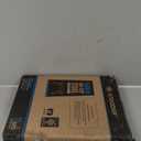 11" Folding Step Stool, Non-Slip 16x12 Large Platform, Portable Compact Sturdy Steel Frame for Kids Adults Seniors at Indoor Outdoor - Durable & Safe, Black