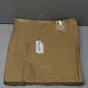 Bokon 6 Pack Christmas Charger Plates 13" Round with Beaded Plastic Charger Plates Elegant Reliable Reusable for Holiday Wedding Party Event Xmas Table Tabletop Dinner Decoration(Brown,Gingerbread)