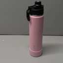 Y TOP Large 24 oz Insulated Stainless Steel Water Bottle 100% Leak & Spill Proof, BPA Free, Vacuum Double Wall Design Keeps Cold 24H / Hot 12H Reusable for Kids & Adults, School Hiking Travel & Sports (Pink)