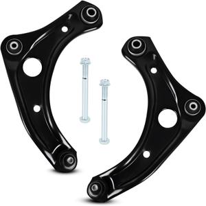 2PCS Front Lower Control Arm Fit for Nisan Versa 2013-2019, 2012 Versa Sedan(1.6L & 4-Door Sedan Only), Versa Note 2014-2019, Micra 2015-2019, with Ball Joint Replace for K621576 K621577