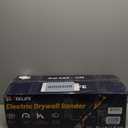 GEVEELIFE Drywall Sander, 880W 7.33A Electric Drywall Sander with Vacuum Dust Collector, 5 Variable Speed 1000-2100RPM, LED Light, Foldable & Extendable Handle, 12 Sanding Discs (Orange)